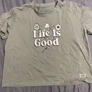 Life is good Women’s Nordic boxy tee